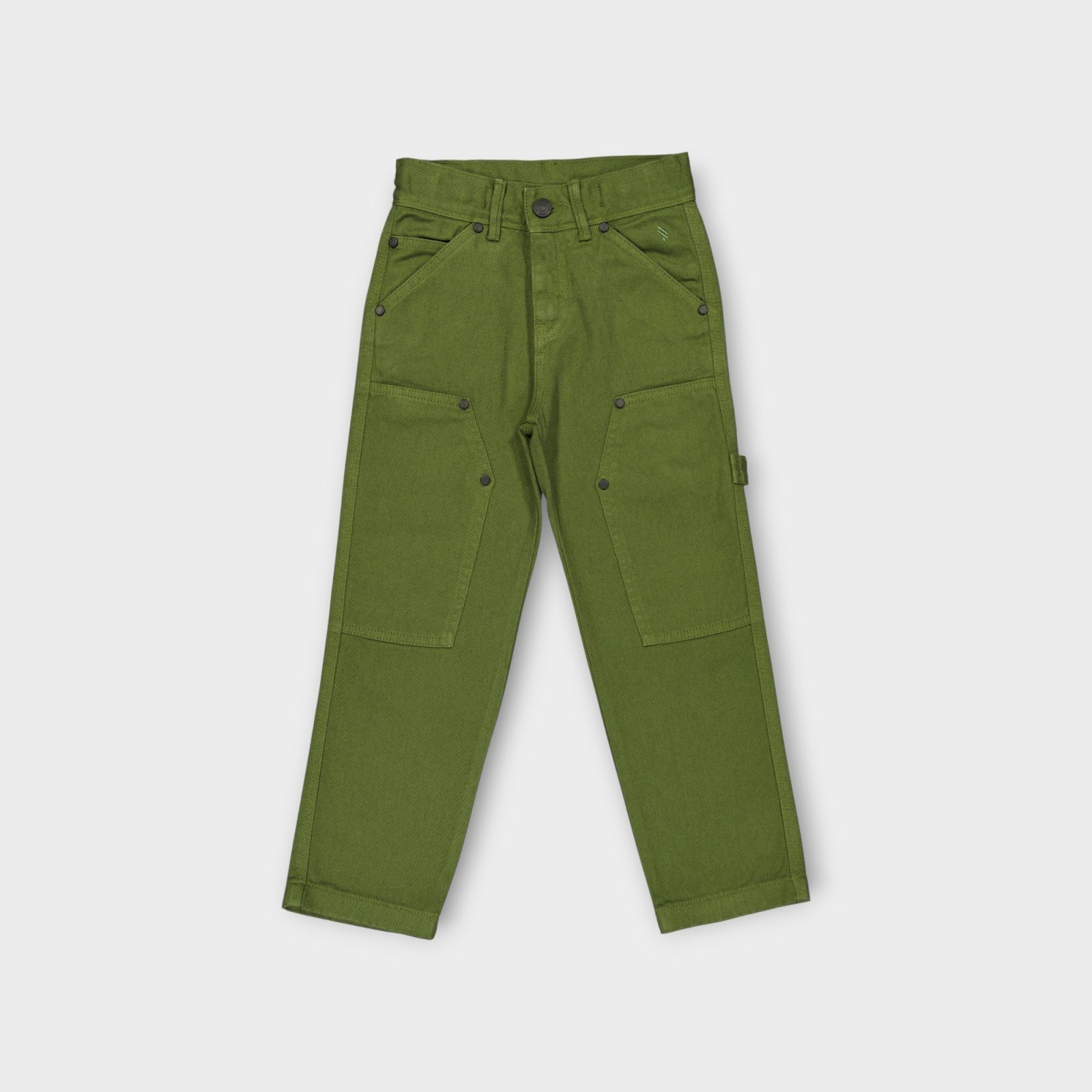 WPB002 VERT KAKI (4) PANTALON CARPENTER COTON – Image 1