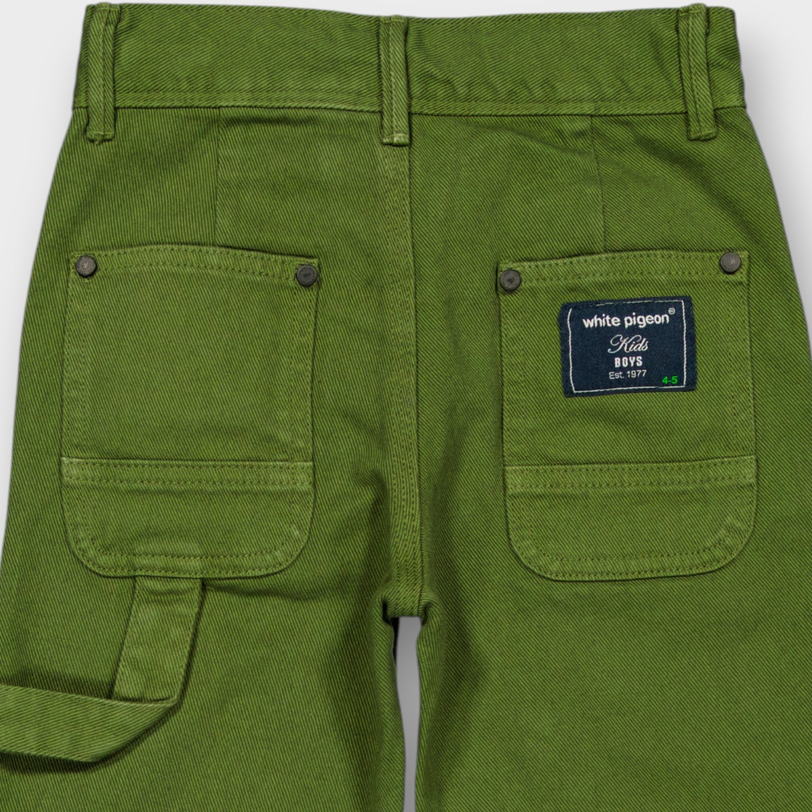 WPB002 VERT KAKI (7) PANTALON CARPENTER COTON – Image 4