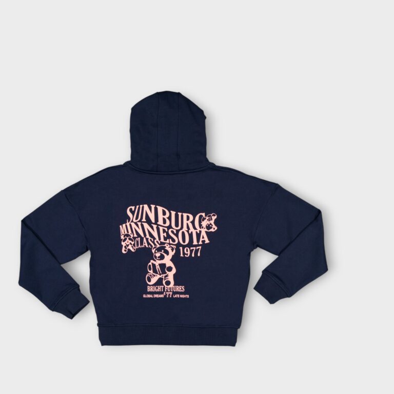 HOODIE: SWEAT A CAPUCHE MOLLETON COTTON — autre vue