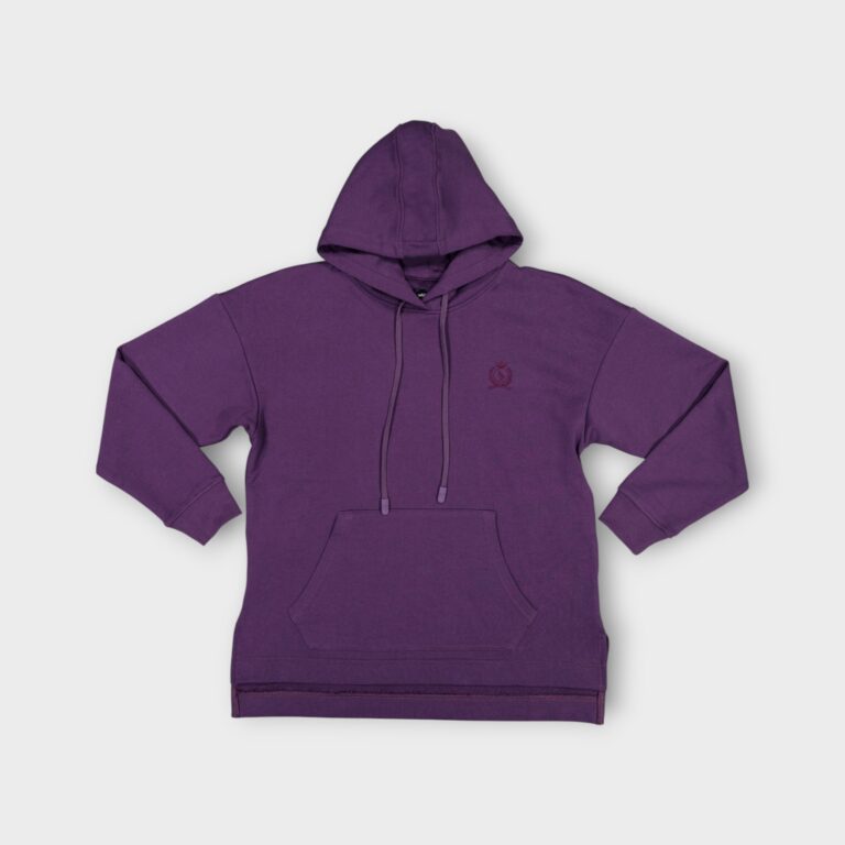 HOODIE SWEAT A CAPUCHE MOLLETON COTTON — autre vue