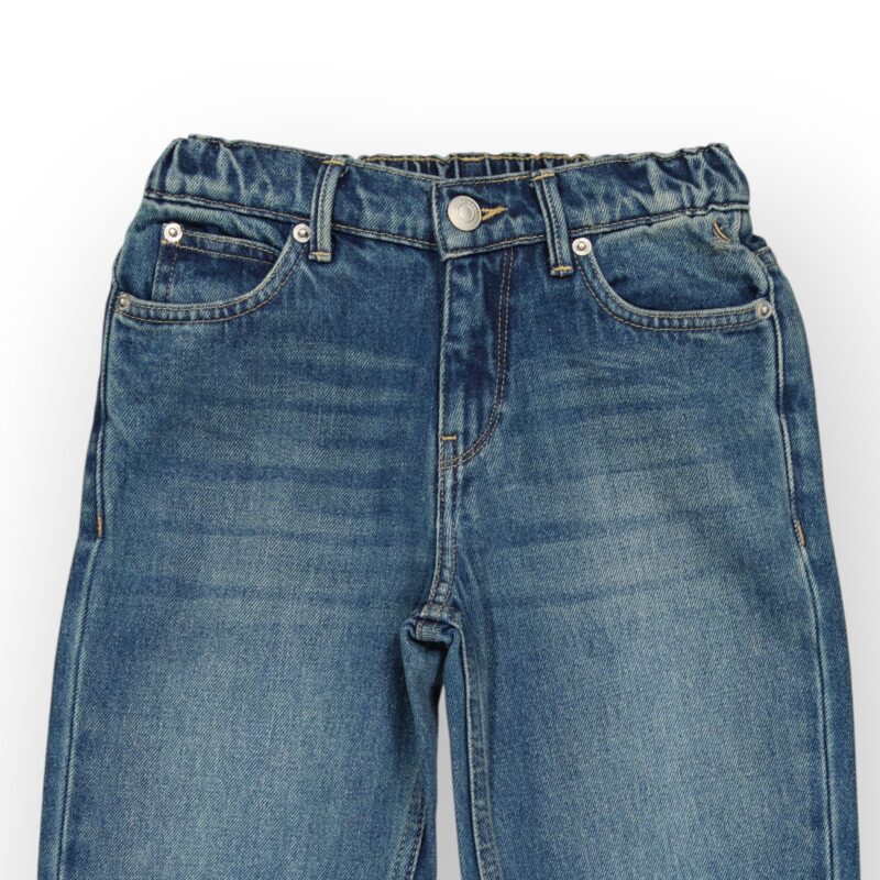 PANTALON JEAN TAILLE ELASTIQUE EN DENIM COTON