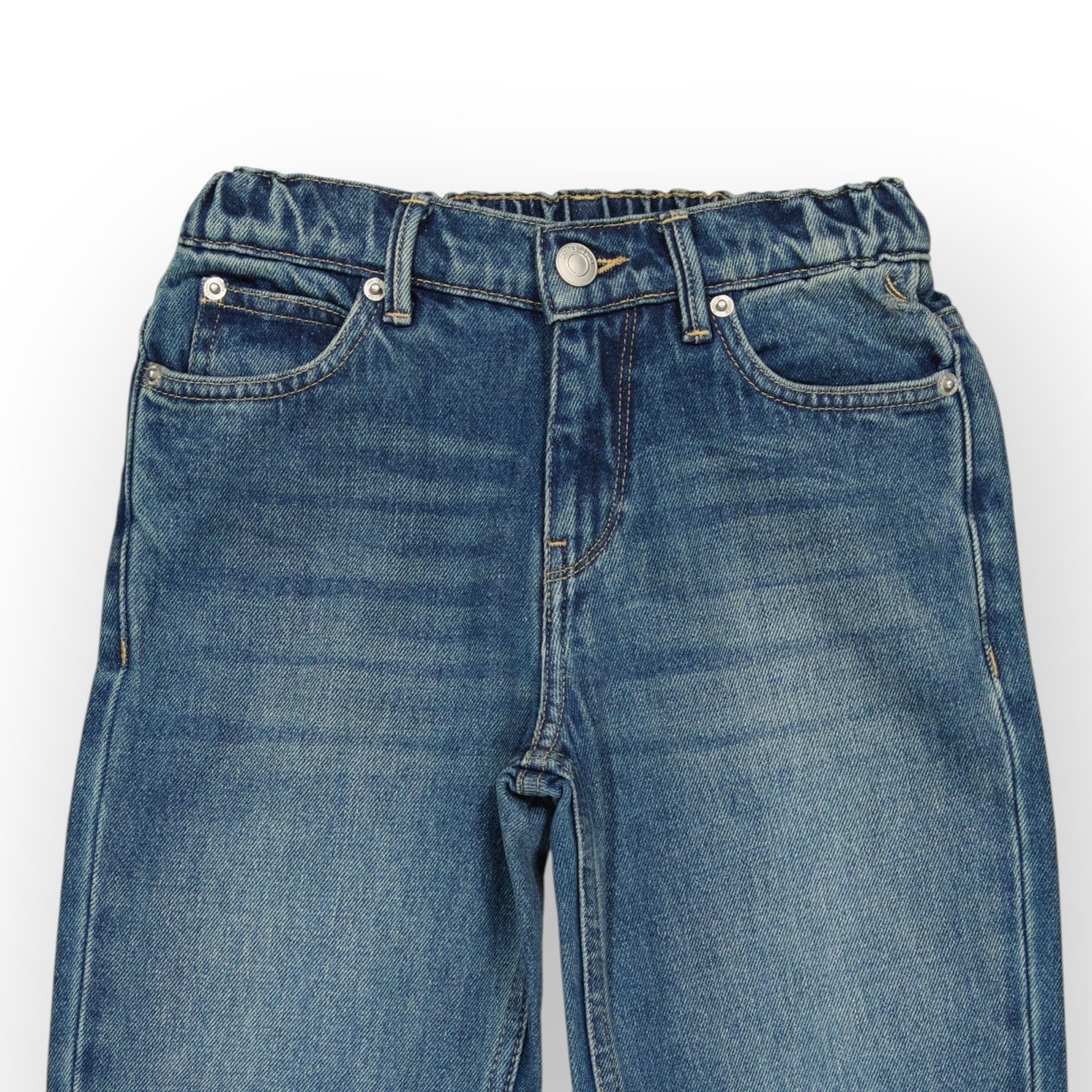 WPJG001-114 (6) PANTALON JEAN TAILLE ELASTIQUE EN DENIM COTON – Image 8