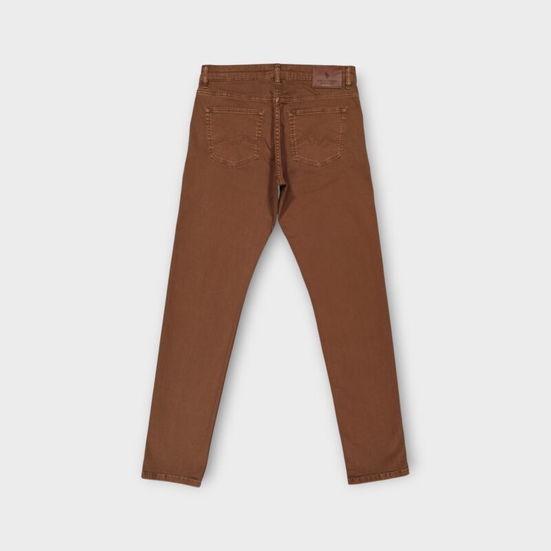PANTALON CINQ POCHES COTON ELASTHANNE