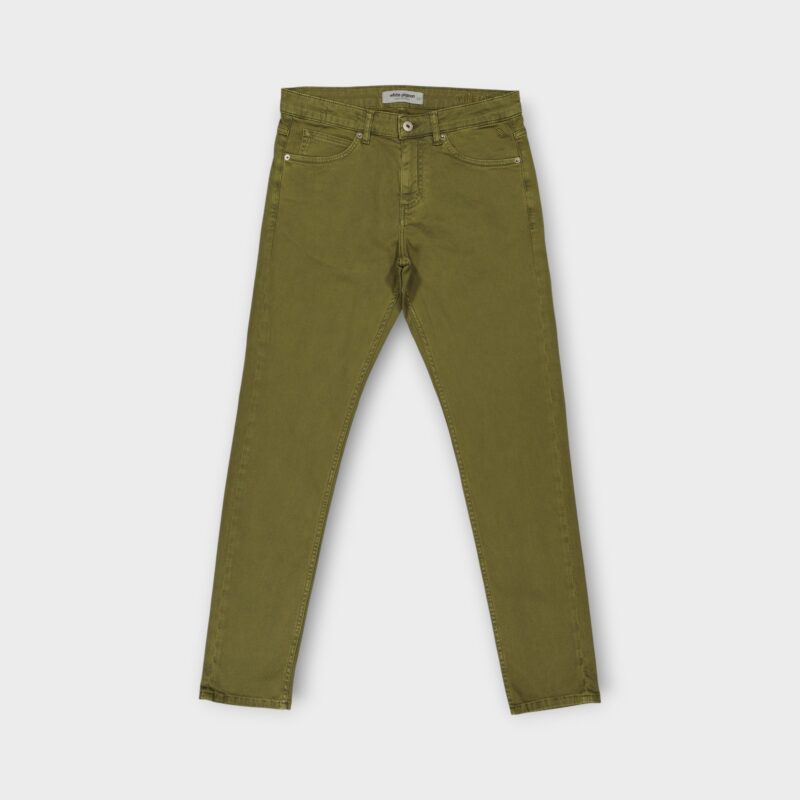 PANTALON CINQ POCHES COTON ELASTHANNE