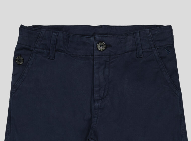PANTALON CARGO EN COTON ELASTHANNE