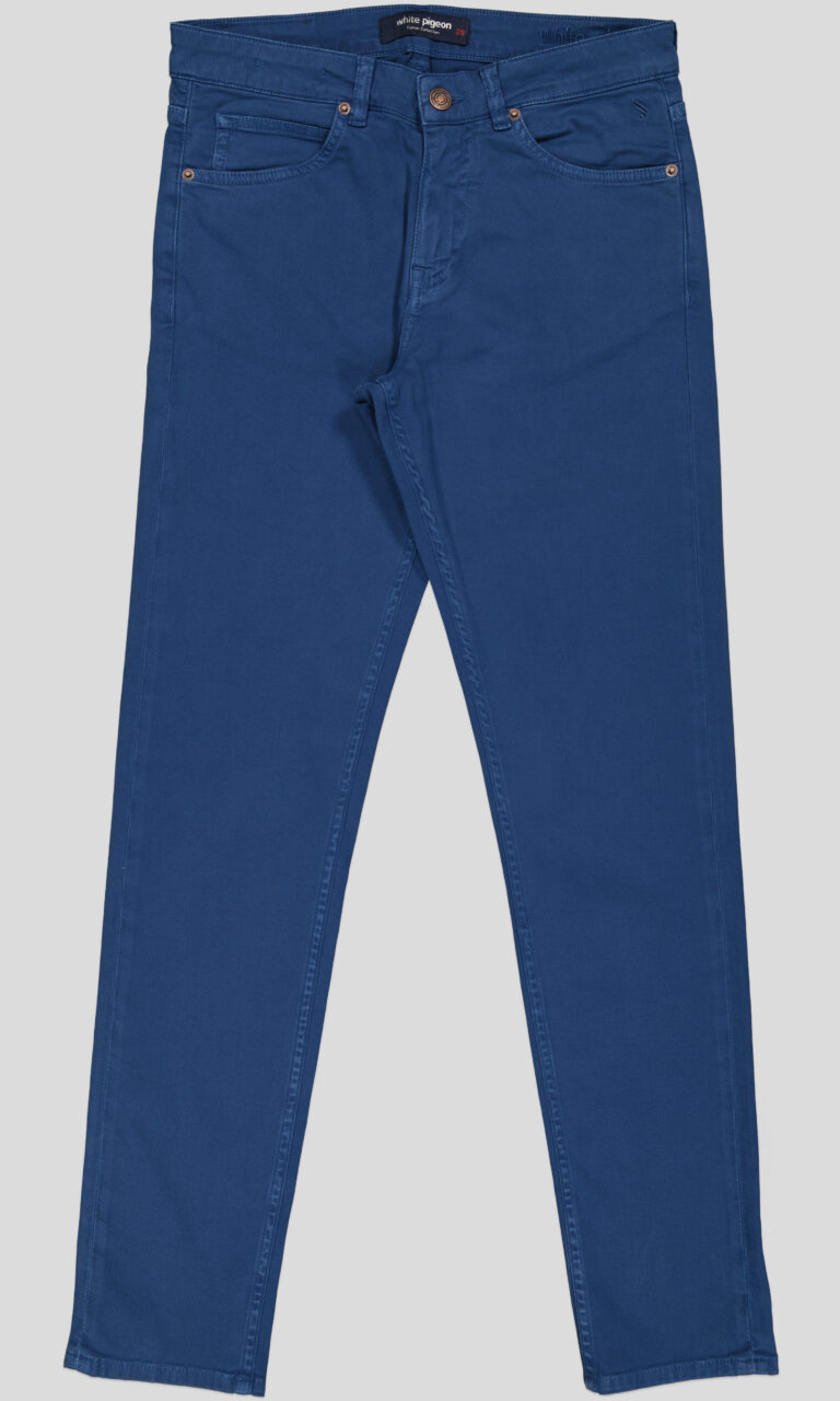 PANTALON CINQ POCHES COTON ELASTHANNE