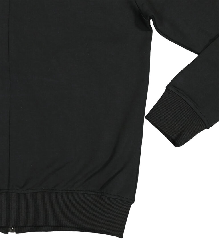 Haut de jogging femme zippé molleton coton élasthanne — autre vue