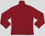 Haut de jogging femme col montant à pressions molleton coton élasthanne