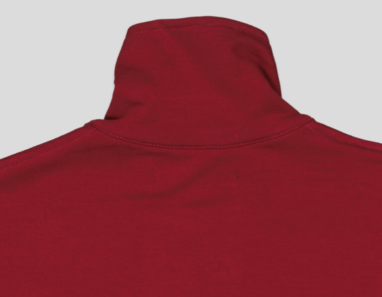 Haut de jogging femme col montant à pressions molleton coton élasthanne