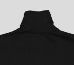 Haut de jogging femme col montant à pressions molleton coton élasthanne