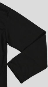 Haut de jogging femme col montant à pressions molleton coton élasthanne