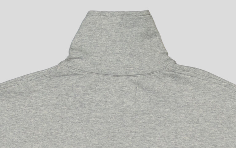 Haut de jogging femme col montant à pressions molleton coton élasthanne