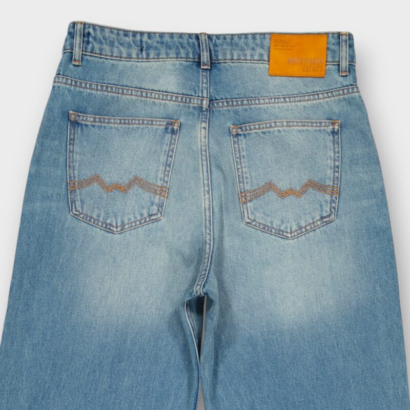 PANTALON BAGGY JEAN EN DENIM 100 % COTON