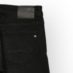PANTALON JEAN SLIM FIT EN DENIM NOIR COTON STRETCH