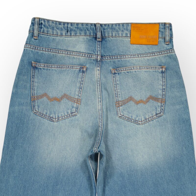 PANTALON BAGGY JEAN EN DENIM 100 % COTON