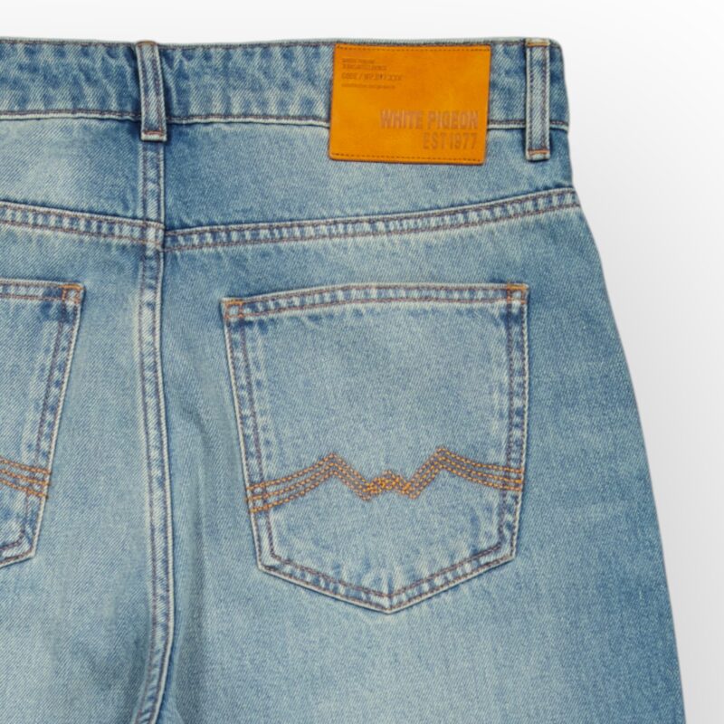 PANTALON BAGGY JEAN EN DENIM 100 % COTON