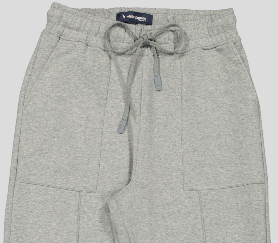 Pantalon de jogging femme à cordon molleton coton élasthanne