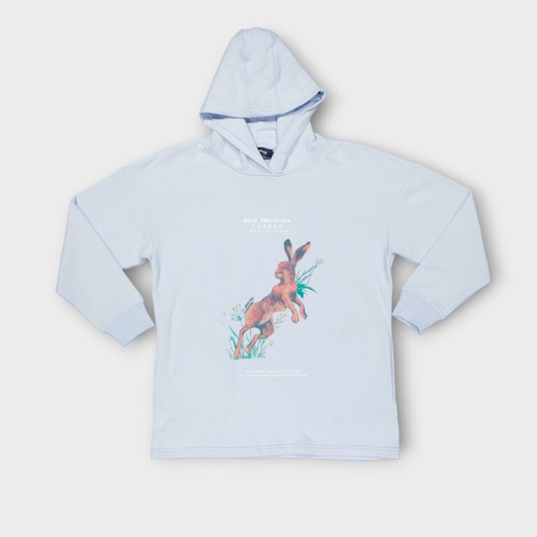 HOODIE OVER SIZE MOLLETON COTTON