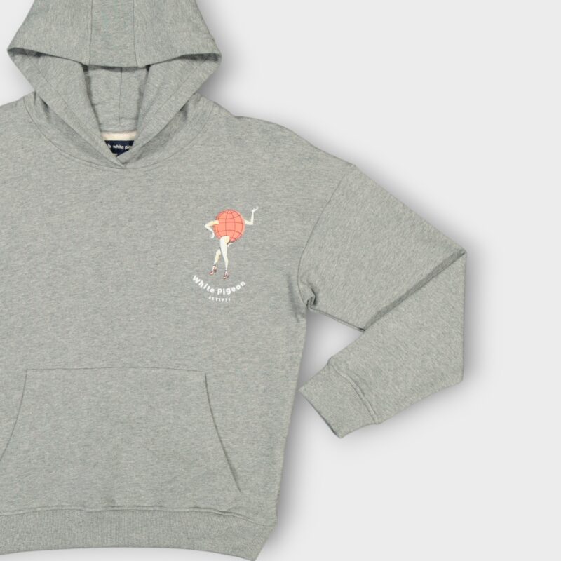 HOODIE SWEAT A CAPUCHE MOLLETON COTTON