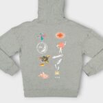 HOODIE SWEAT A CAPUCHE MOLLETON COTTON