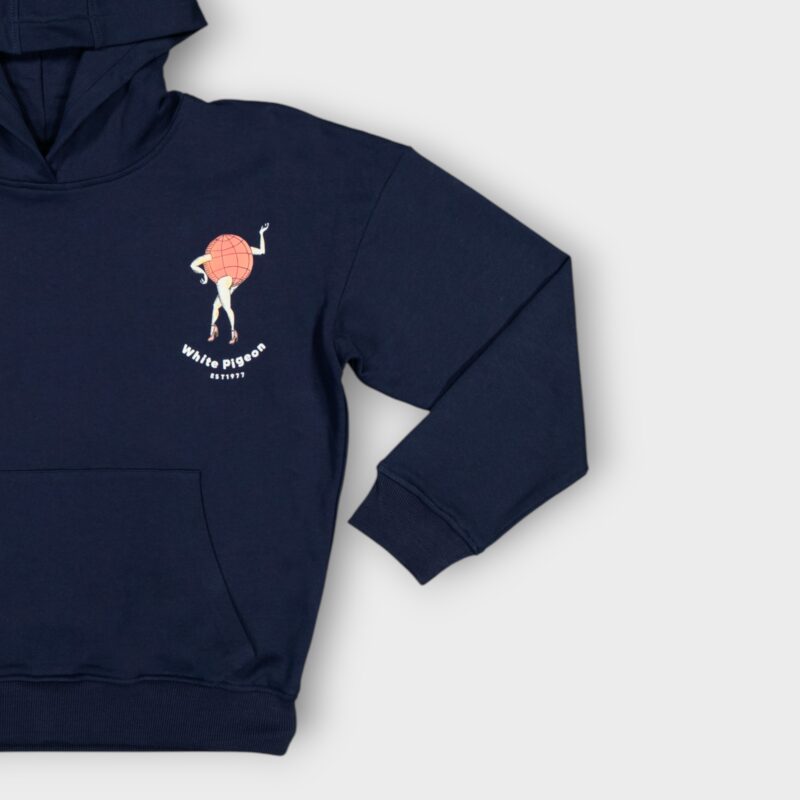 HOODIE SWEAT A CAPUCHE MOLLETON COTTON