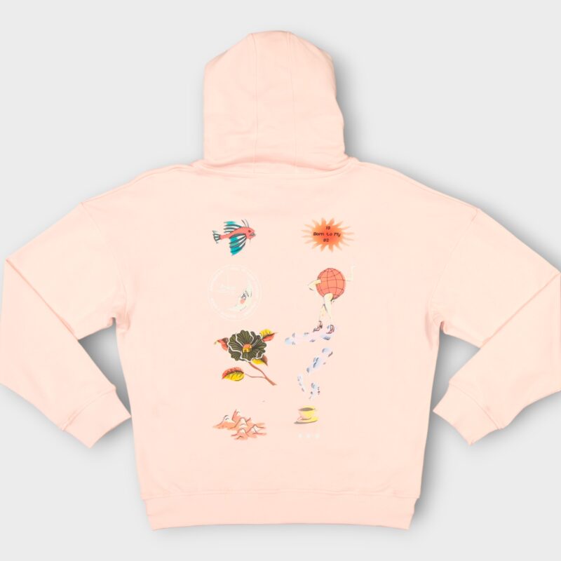 HOODIE SWEAT A CAPUCHE MOLLETON COTTON