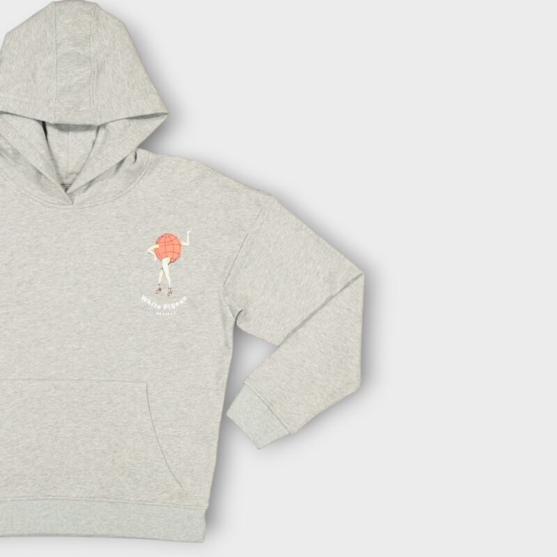 HOODIE SWEAT A CAPUCHE MOLLETON COTTON
