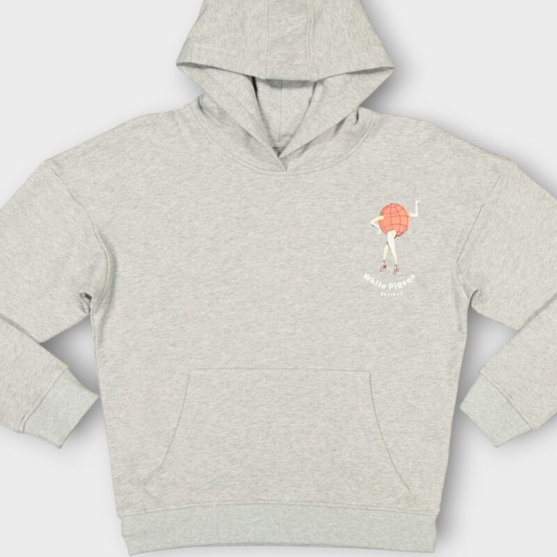 HOODIE SWEAT A CAPUCHE MOLLETON COTTON