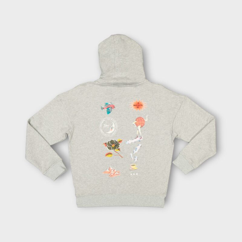 HOODIE SWEAT A CAPUCHE MOLLETON COTTON