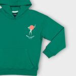 HOODIE SWEAT A CAPUCHE MOLLETON COTTON