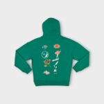 HOODIE SWEAT A CAPUCHE MOLLETON COTTON