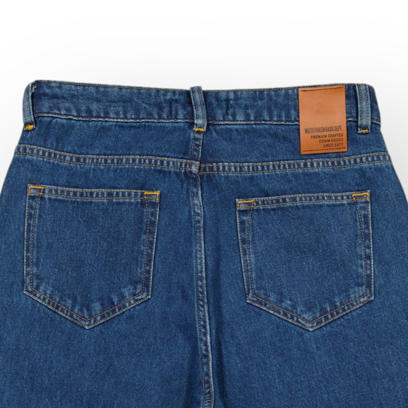 WPJAF6019-144 (5) PANTALON JEANS STRAIGHT FIT CONTRASTE – Image 3