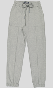 Pantalon de jogging femme à cordon molleton coton élasthanne
