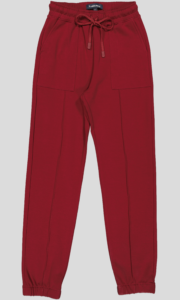 Pantalon de jogging femme à cordon molleton coton élasthanne