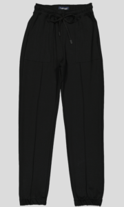 Pantalon de jogging femme à cordon molleton coton élasthanne