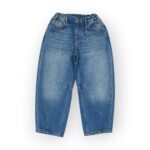 PANTALON JEANS FASHION CEINTURE ELASTIQUE