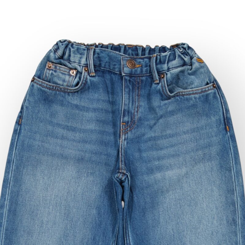 PANTALON JEANS FASHION CEINTURE ELASTIQUE