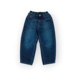 PANTALON JEANS FASHION CEINTURE ELASTIQUE