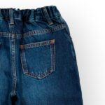 PANTALON JEANS FASHION CEINTURE ELASTIQUE