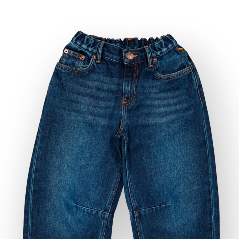 PANTALON JEANS FASHION CEINTURE ELASTIQUE