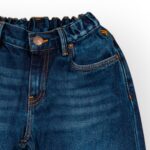 PANTALON JEANS FASHION CEINTURE ELASTIQUE
