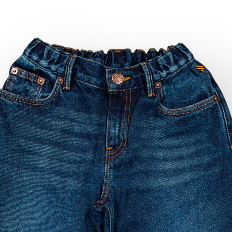 PANTALON JEANS FASHION CEINTURE ELASTIQUE