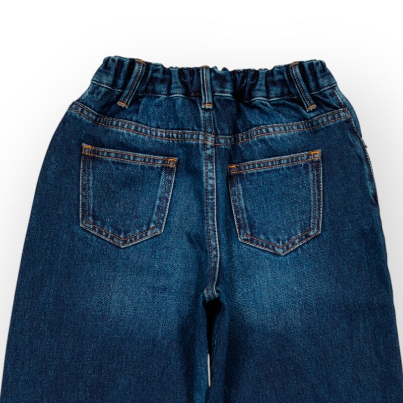 PANTALON JEANS FASHION CEINTURE ELASTIQUE