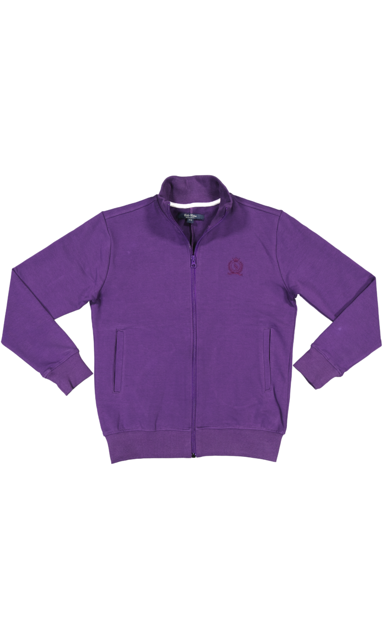 Haut de jogging femme zippé molleton coton élasthanne