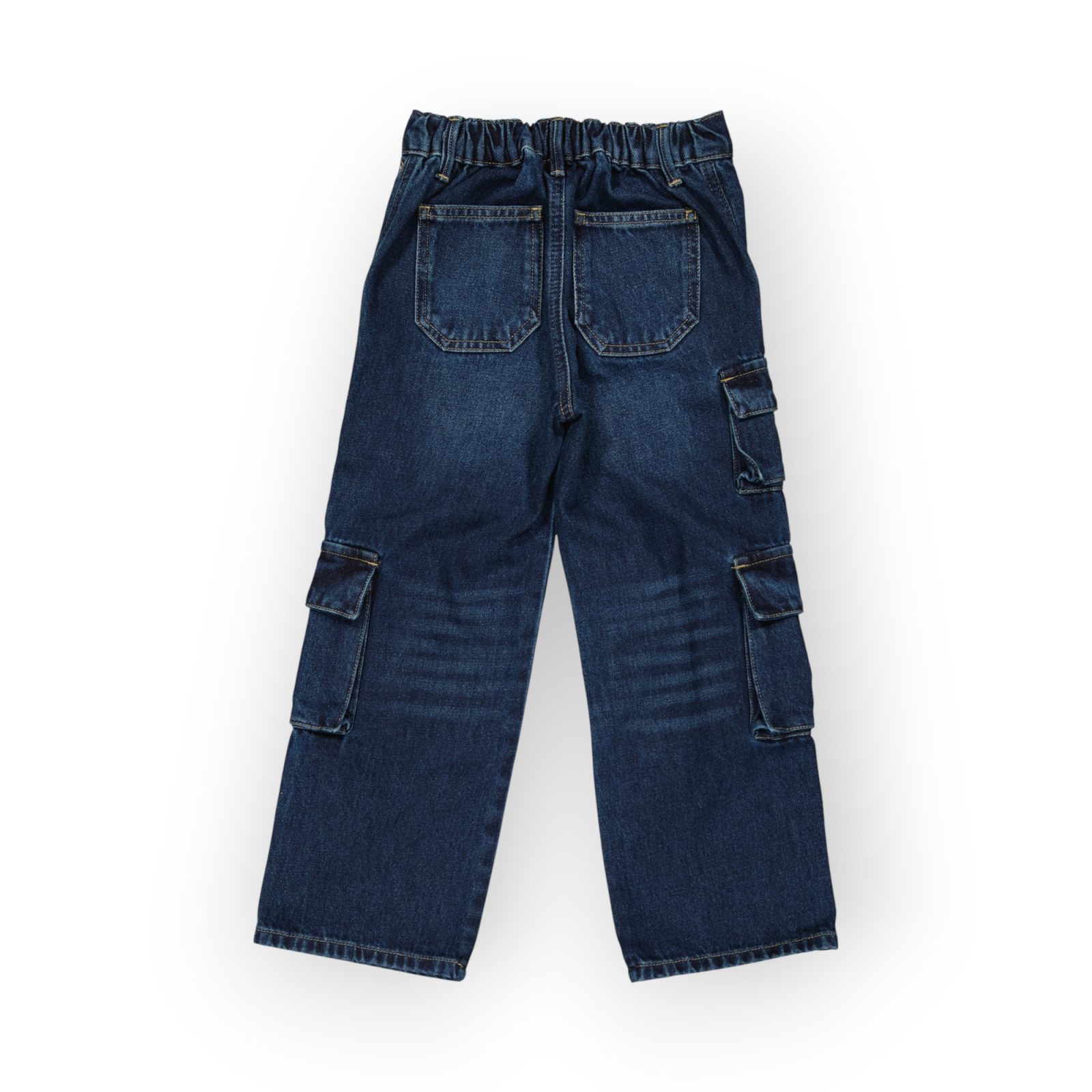 WPJG003-111 (10) PANTALON AVEC CEINTURE ELASTIQUE EN DENIM 100 % COTON – Image 8
