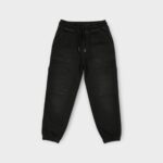 PANTALON CARGO CEINTURE ELASTIQUE EN DENIM STRETCH