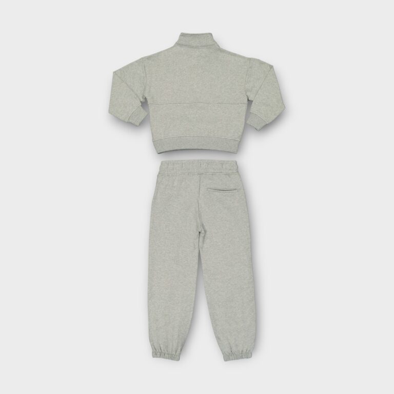 JOGGING FILLETTE MOLLETON COTON ELASTHANNE — autre vue