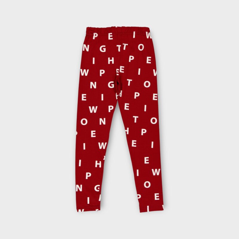 PANTALON FILLETTE EN JERSEY ELASTHANNE