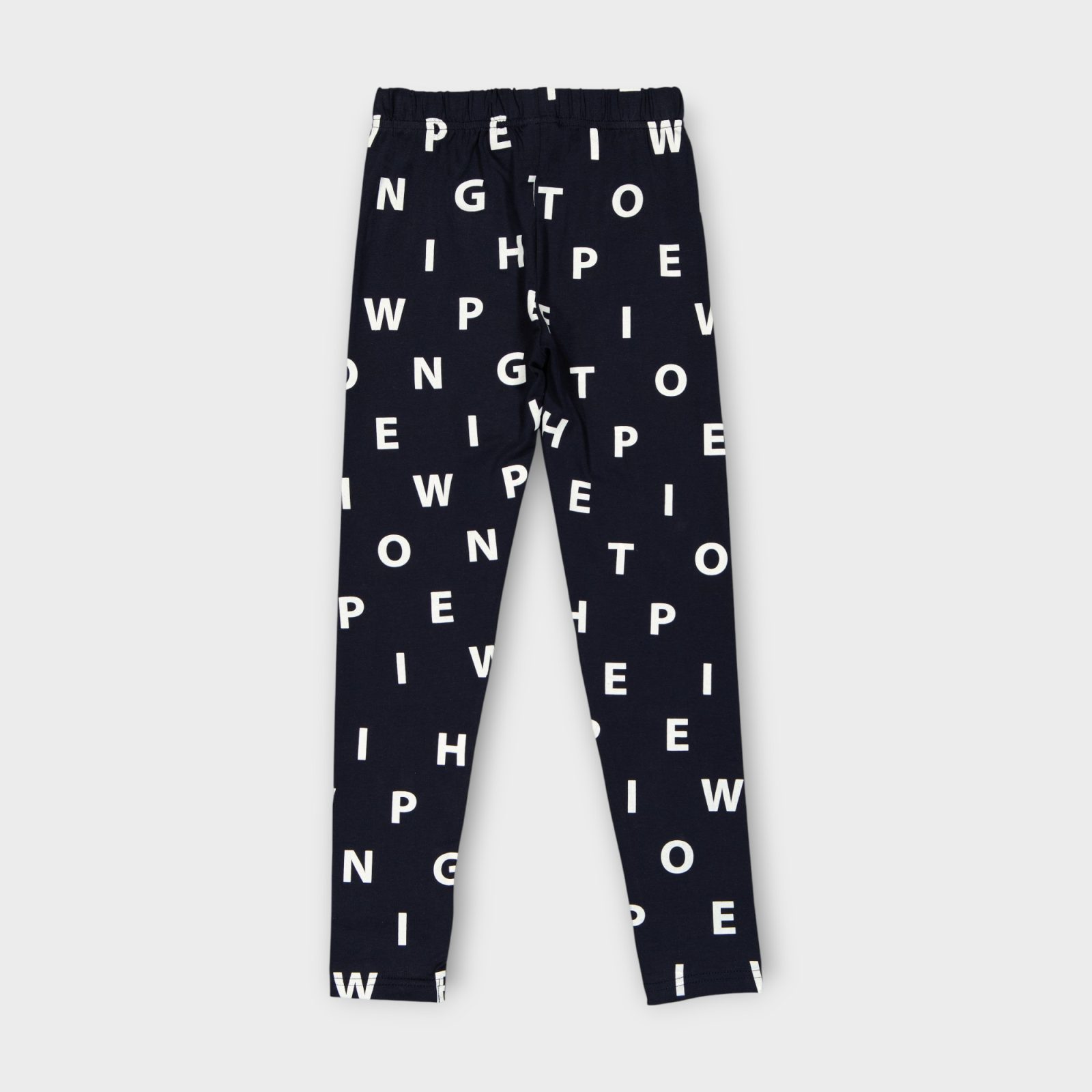 WPRZ003-5 (4) PANTALON FILLETTE EN JERSEY ELASTHANNE – Image 5