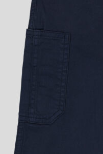 PANTALON CARGO EN COTON ELASTHANNE